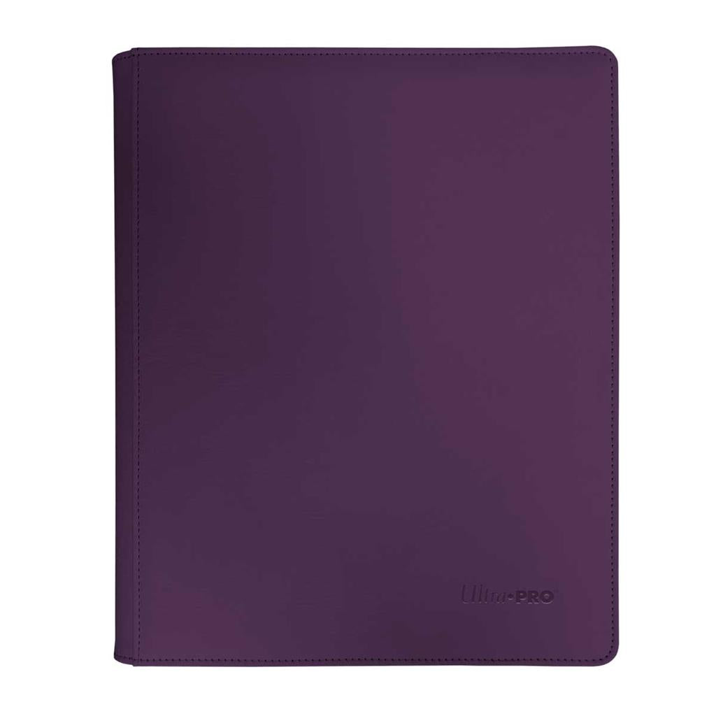 Ultra Pro - Vivid Deluxe 9 Pocket Zippered PRO-Binder - Midnight Plum