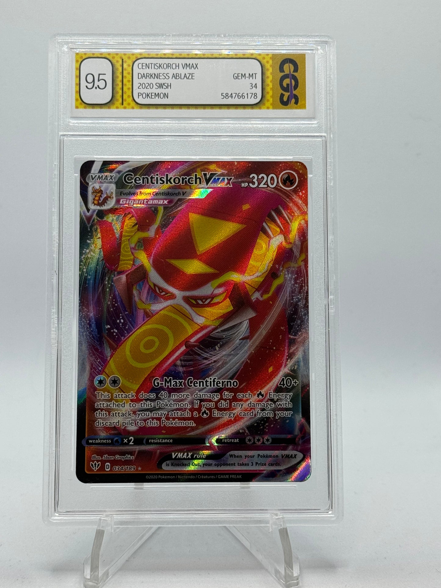 Centiskortch 034/189 Darkness Ablaze - English