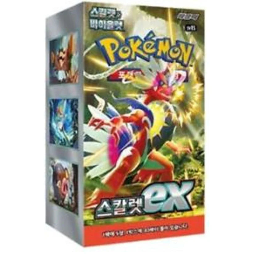 Korean Pokemon: Scarlet Ex sv1S Booster Box
