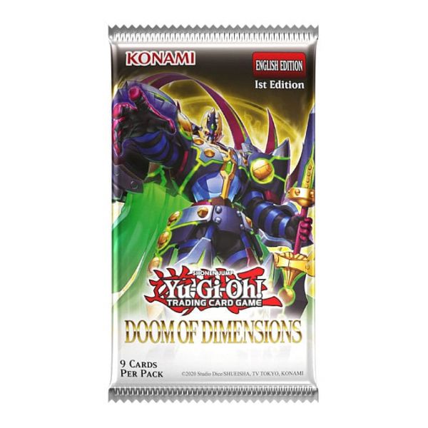 Yu-Gi-Oh Doom of Dimensions Booster Pack