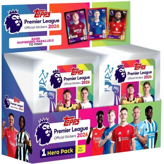 Premier League 2026 Official Stickers Box (100ct)