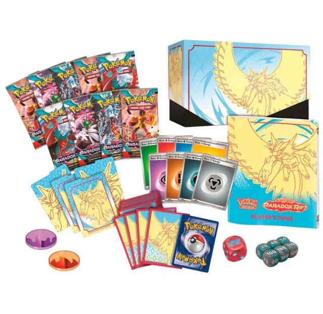 Pokemon: Scarlet and Violet Paradox Rift Elite Trainer Box - Roaring Moon