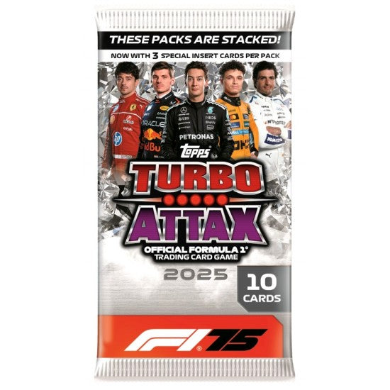Turbo Attax 2025 Trading Card Game - Booster Pack