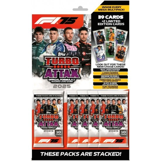 Turbo Attax 2025 Trading Card Game Multipack