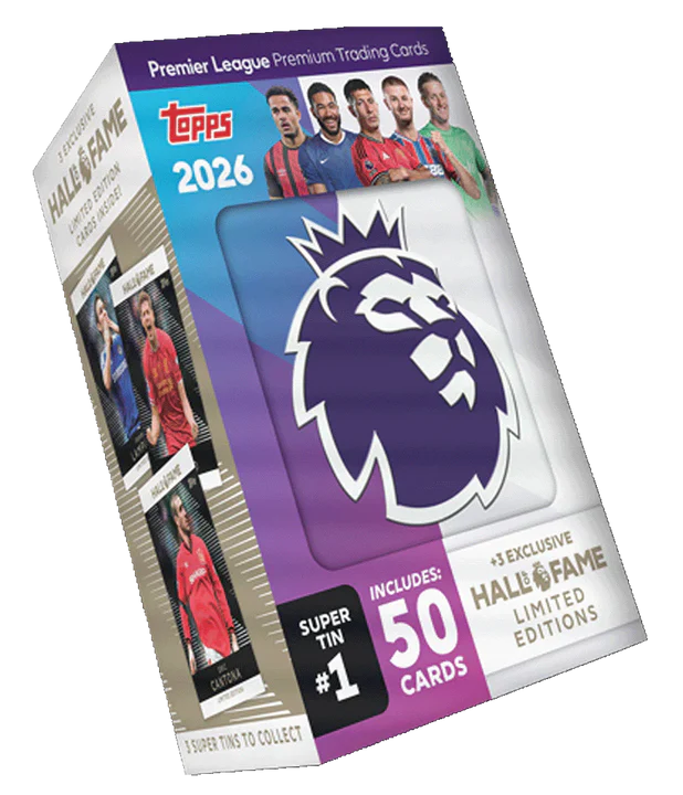 Topps - 2026 Premier League Debut Edition Football - Hall of Fame Super Tin 1