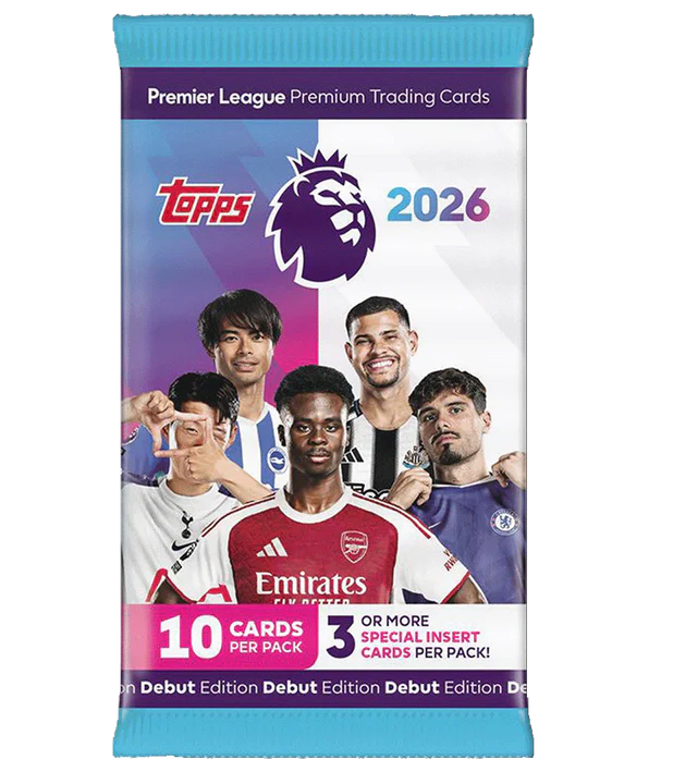 Topps - 2026 Premier League Debut Edition Football - Booster Pack