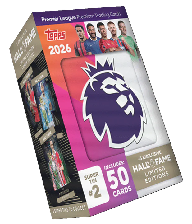 Topps - 2026 Premier League Debut Edition Football - Hall of Fame Super Tin 2