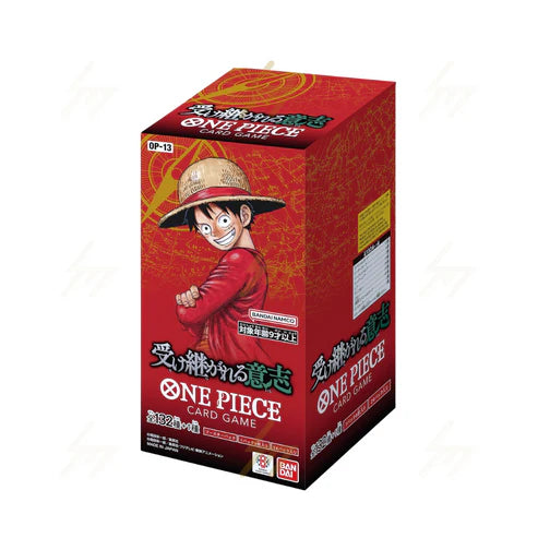 One Piece (OP-13) Inherited Will Booster Box - Japanese