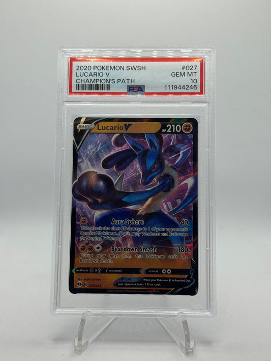 Lucario V 027/073 Champions Path - English