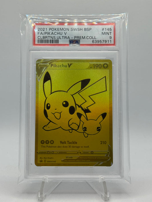 Pikachu V 145 Celebrations UPC - English