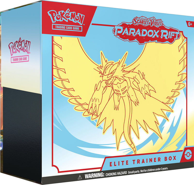Pokemon: Scarlet and Violet Paradox Rift Elite Trainer Box - Roaring Moon