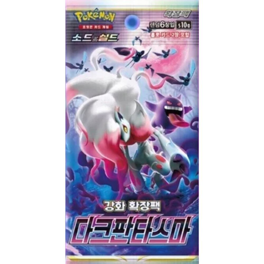 Korean Pokemon: Dark Phantasma s10a Booster Pack