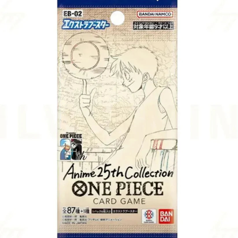 One Piece (EB-02) - Anime 25th Anniversary Booster Pack - Japanese