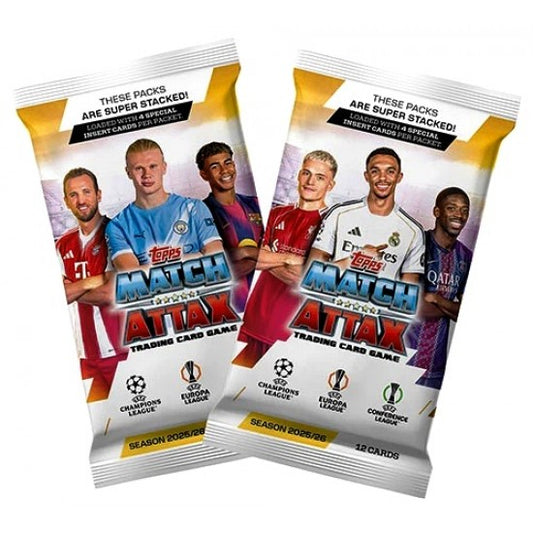 Match Attax 2025/26 Trading Card Game - Booster Pack