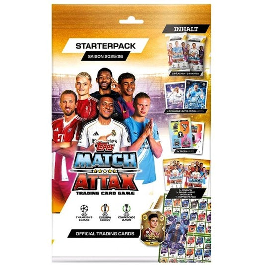 Match Attax 2025/26 Trading Card Game Starter Pack