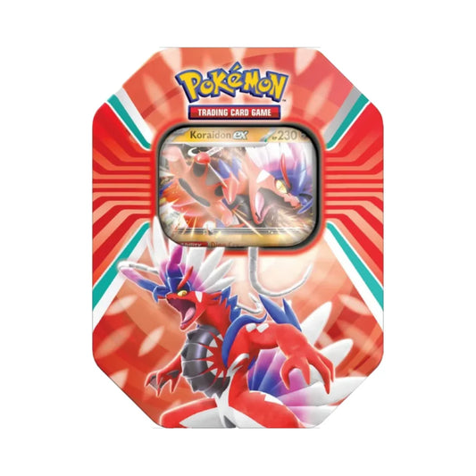 Pokemon TCG: Paldea Legends Koraidon Gift Tin