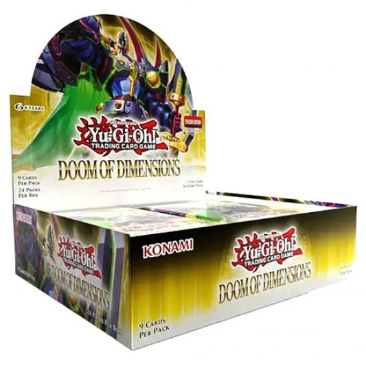 Yu-Gi-Oh Doom of Dimensions Booster Box