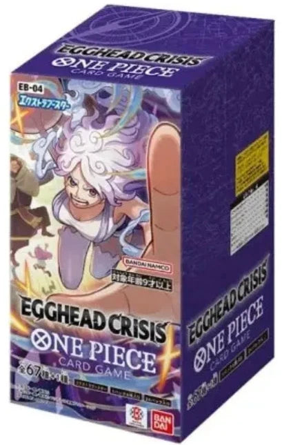 One Piece (EB-04) Egghead Crisis Extra Booster Box - Japanese