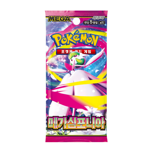 Korean Pokemon: Mega Symphonia M1S Booster Pack