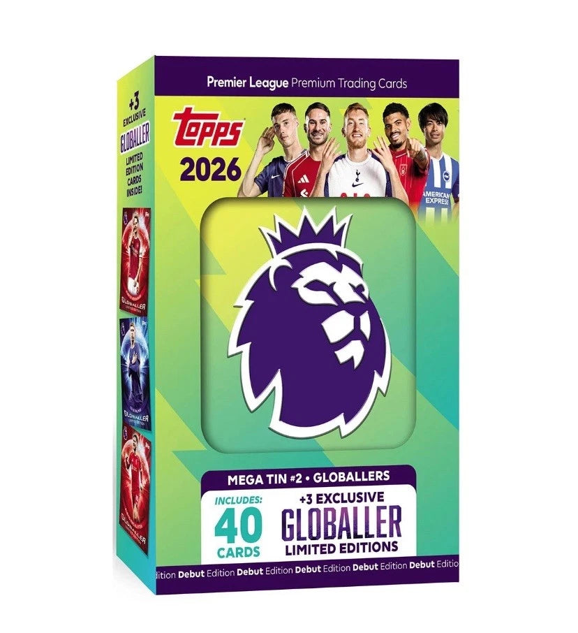 Topps Premier League 2026 - Debut Edition - Mega Tin 2